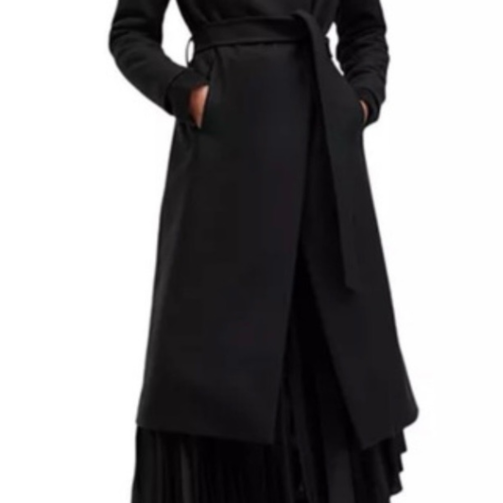 Elegant Black Trench Coat